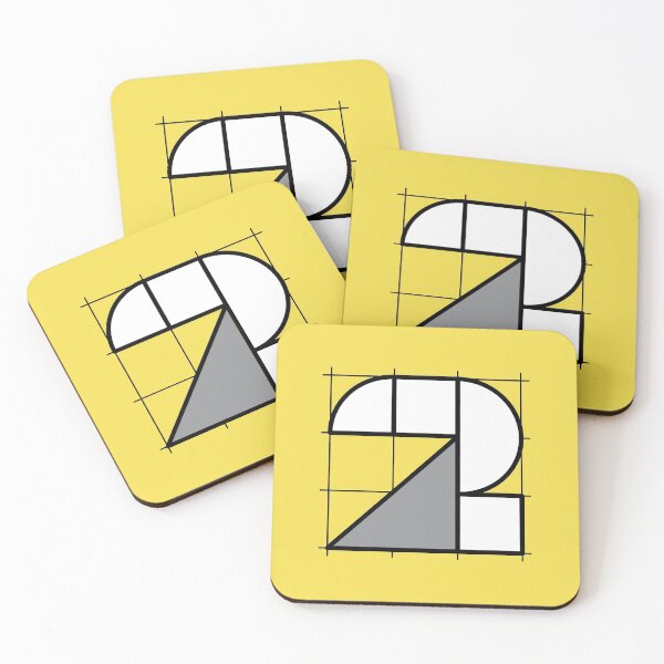 Item preview, 2 // Perfectionist Numbers (Pantone Illuminating + Ultimate Gray) designed and sold by fumauk.