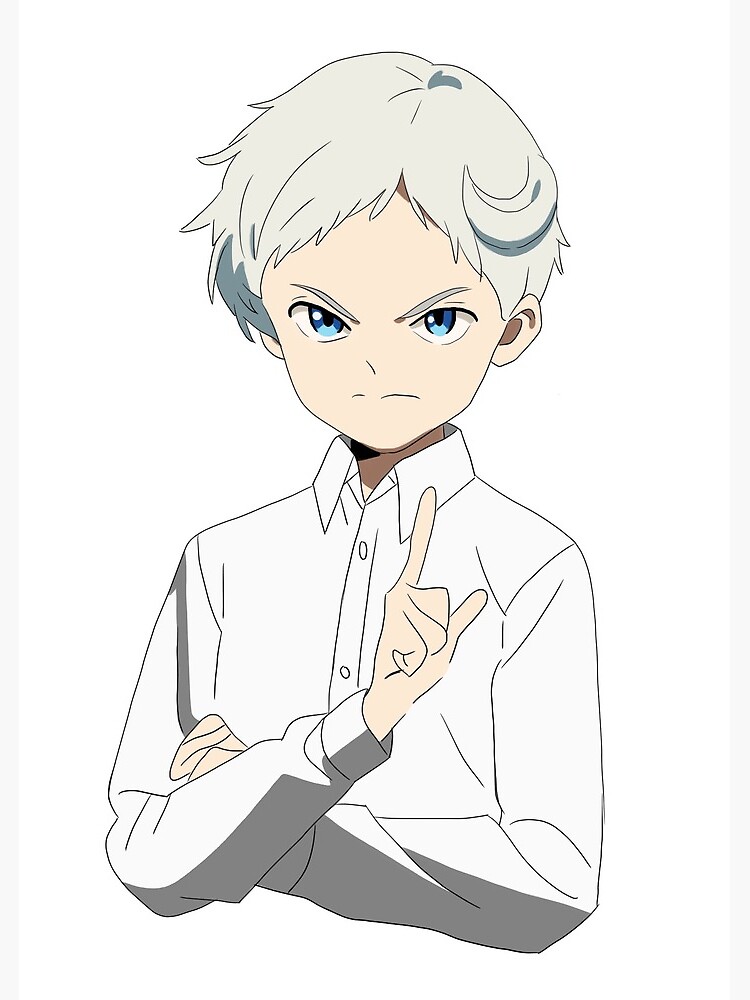 Norman (The Promised Neverland) - White Background | Greeting Card