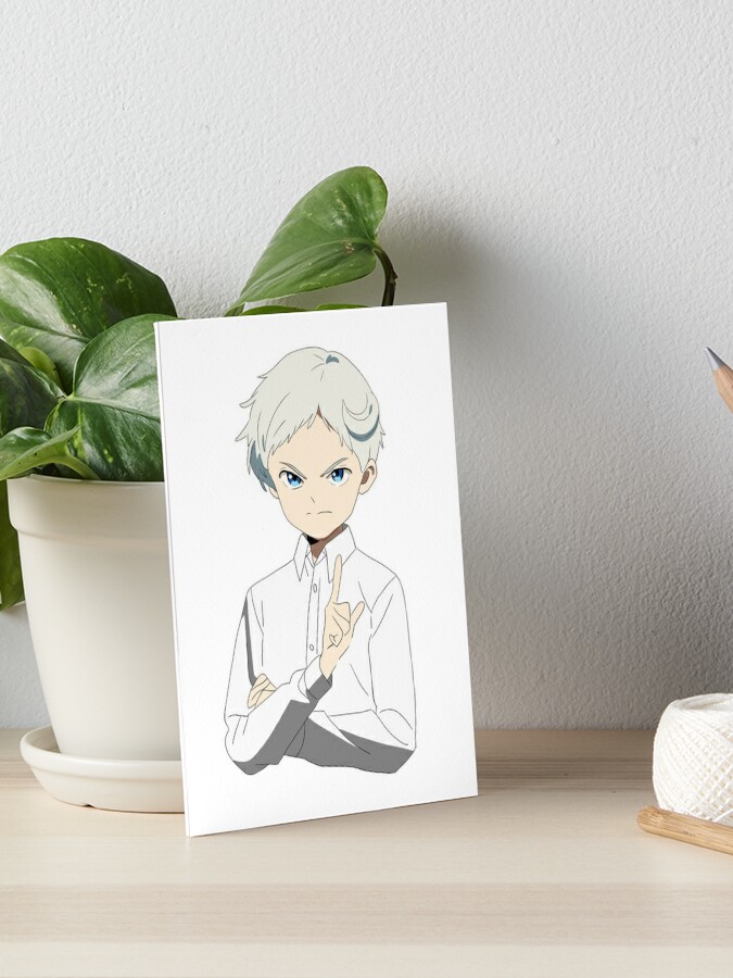 Norman (The Promised Neverland) - White Background | Greeting Card