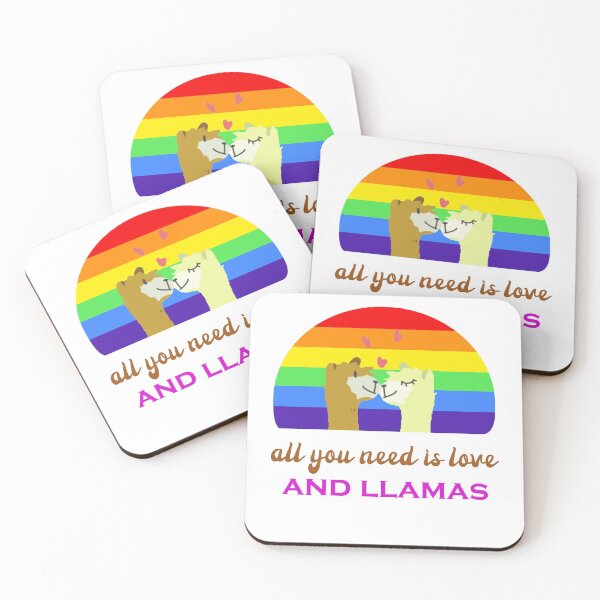 Item preview, all you need is love and llamas designed and sold by GalaxyStoreDZ.