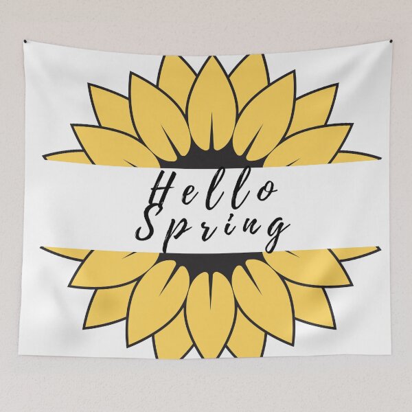 Item preview, Hola primavera girasol designed and sold by Sharitka.