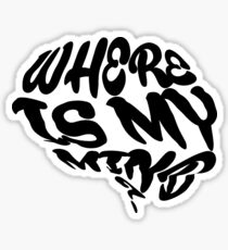 Where is my mind? Sticker
