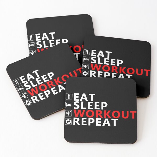 Item preview, Eat Sleep Workout Repeat designed and sold by equiliser.