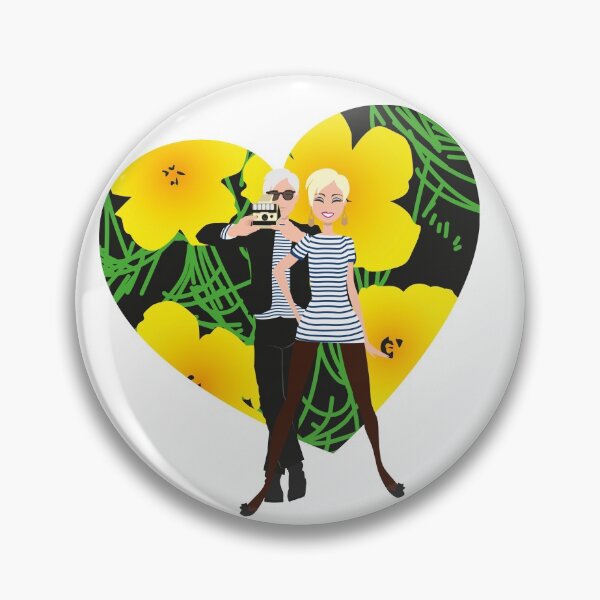 Item preview, Andy & Edie tribute 7 andy warhol edie sedgwick designed and sold by ladstudio.