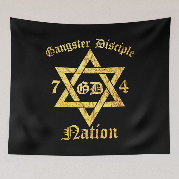Item preview, Gangster Disciple Nation 74 GD designed and sold by DIRTYDUNNZ.