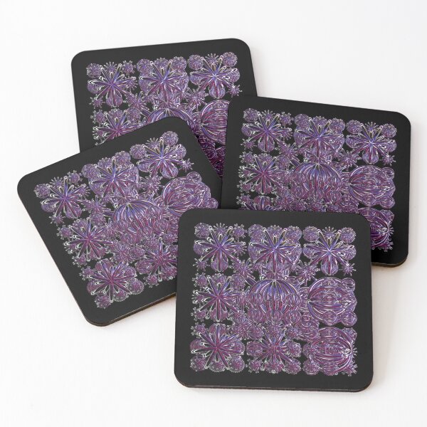 Item preview, Deep Purple Impossible Noughts and Crosses  designed and sold by BoundedChaos.