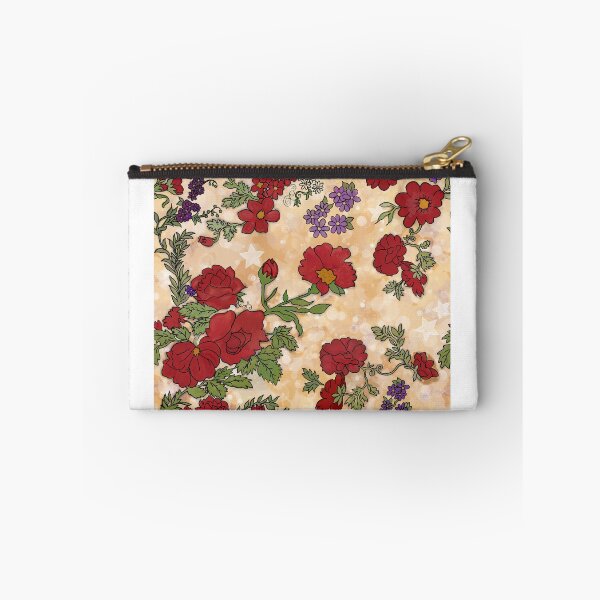 Item preview, Red Cottage Rose on Yellow Gold  designed and sold by Kristi Duggins.