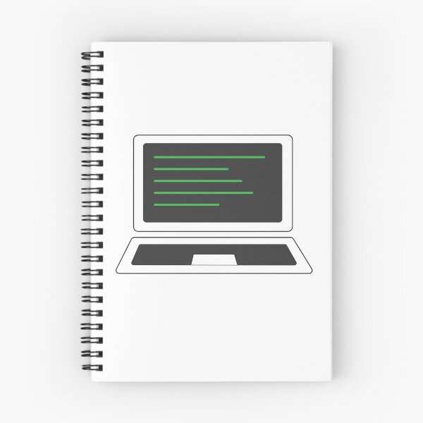 Item preview, Code running on laptop designed and sold by ishitanager.