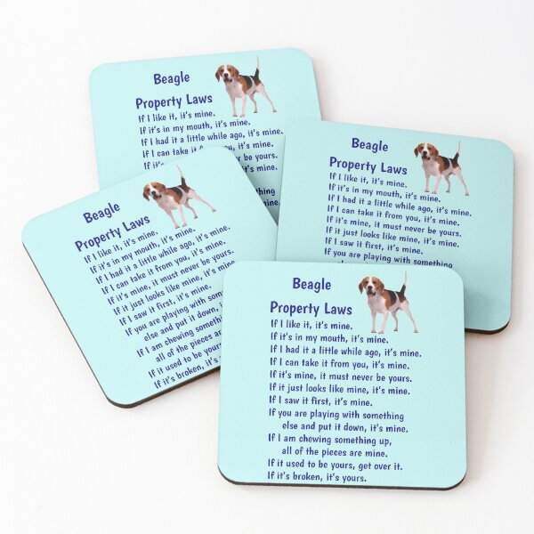 Item preview, Beagle - property laws  designed and sold by thepetcellar.