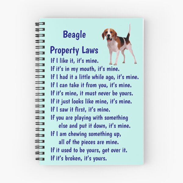Item preview, Beagle - property laws  designed and sold by thepetcellar.