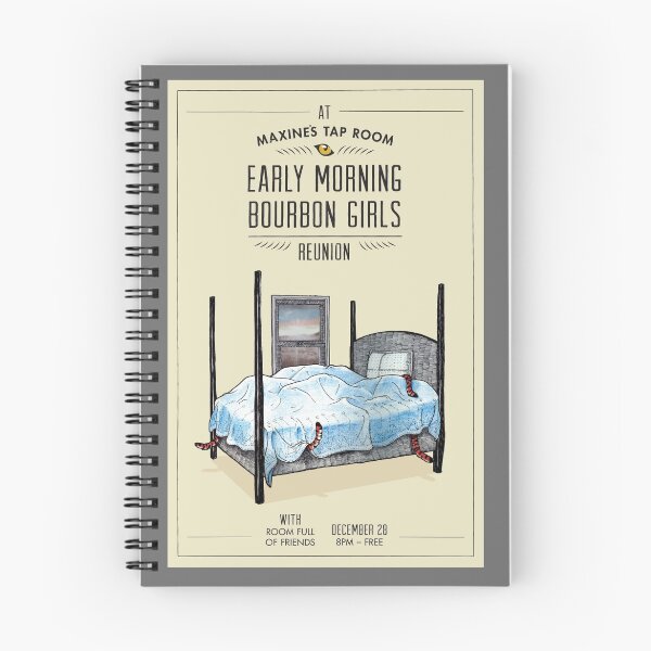 Artikelvorschau, Früher Morgen Bourbon Girls Poster entworfen und verkauft von Bryan Moats.