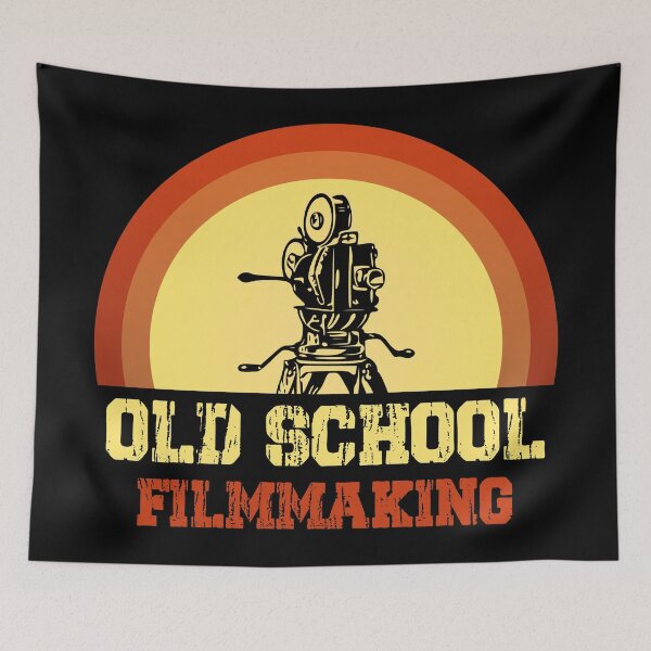 Item preview, Old School filmmaking designed and sold by JahidMunna.