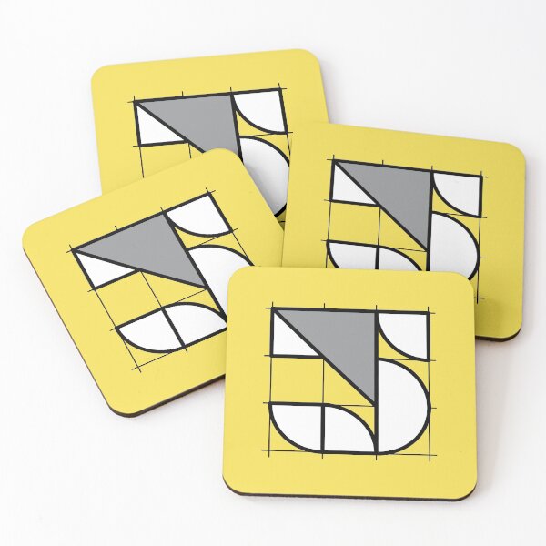 Item preview, 5 // Perfectionist Numbers (Pantone Illuminating + Ultimate Gray) designed and sold by fumauk.