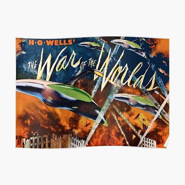 &ldquo;1953 WAR OF THE WORLDS MOVIE POSTER ART&rdquo; Poster by VINTAGEGARAGE