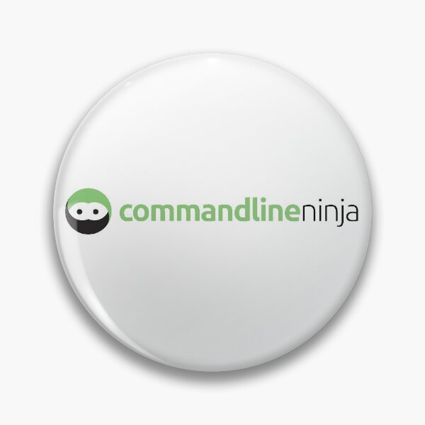 Item preview, Command Line Ninja designed and sold by Tech-e-Tees.