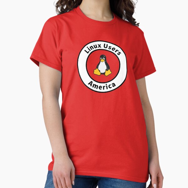 Item preview, Linux Tux America designed and sold by Wicket1138's Shop.