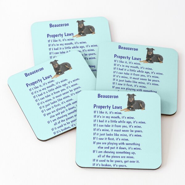 Item preview, Beauceron - property laws  designed and sold by thepetcellar.