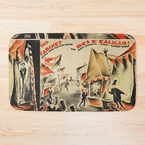 Item preview, The Cabinet of Dr Caligari movie vintage poster - Robert Wiene designed and sold by Vintage Designs +.