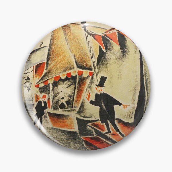 Item preview, The Cabinet of Dr Caligari movie vintage poster - Robert Wiene designed and sold by Vintage Designs +.