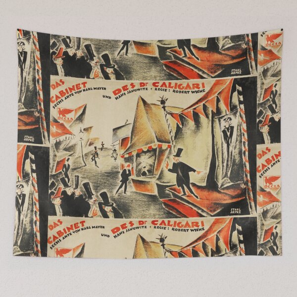 Item preview, The Cabinet of Dr Caligari movie vintage poster - Robert Wiene designed and sold by Vintage Designs +.