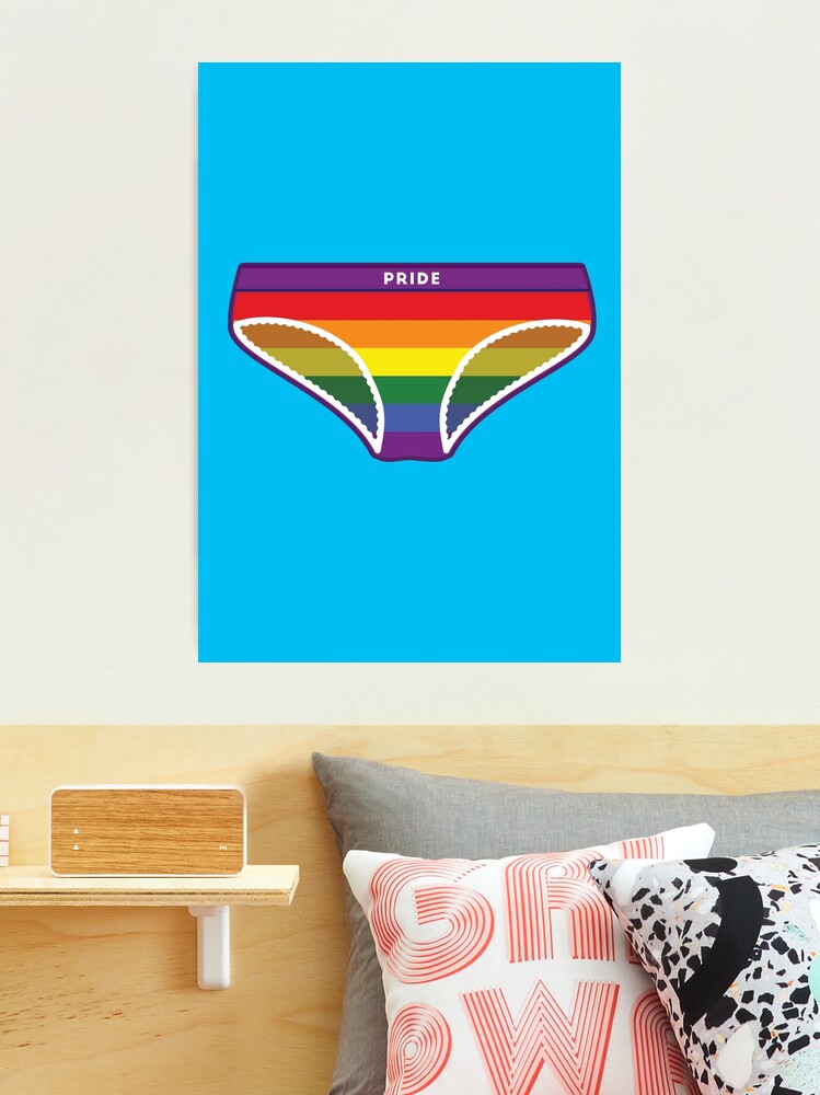 Pride Panties Underwear Sticker for Sale by hixonhouse
