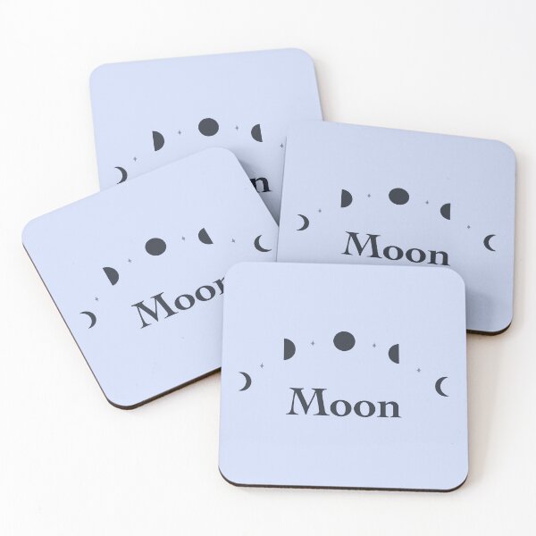 Item preview, Dark moon phases designed and sold by PenseeVagabonde.