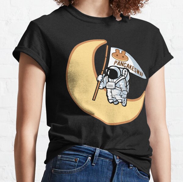 PancakeSwap to the Moon: este es un gran regalo para todos los inversores en criptomonedas Camiseta clásica