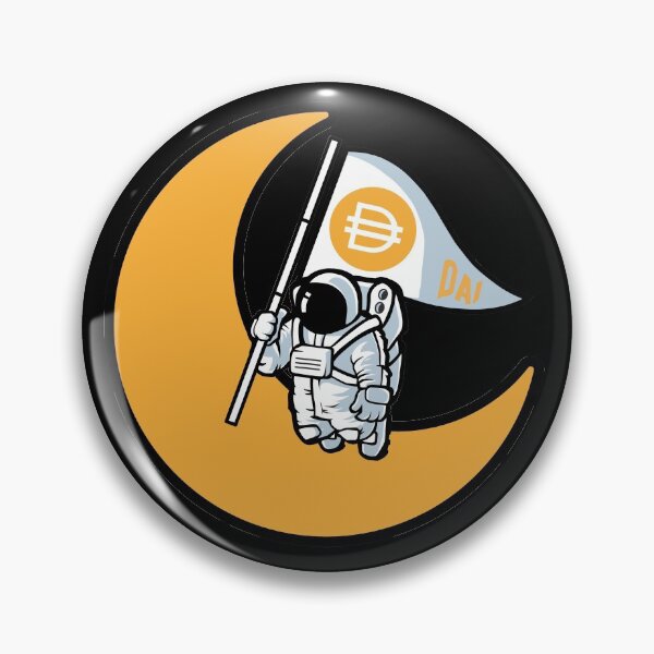 Artikelvorschau, Dai to the Moon - dies ist ein großartiges Geschenk für jeden Kryptowährungsinvestor entworfen und verkauft von hyggekrog.