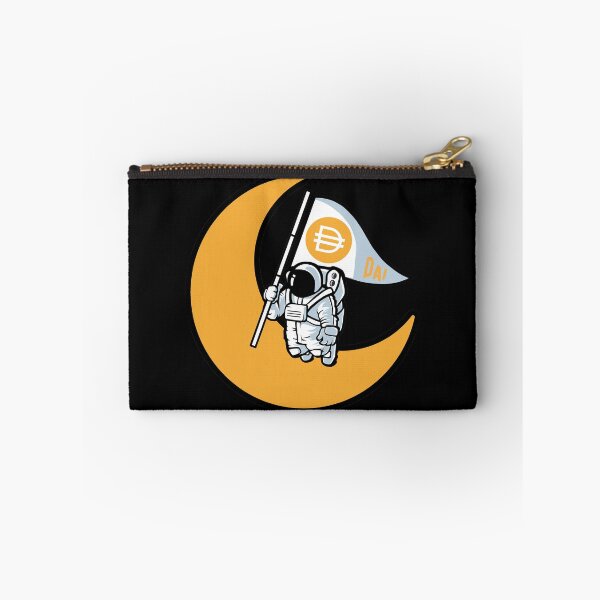 Item preview, Dai to the Moon - this is a great gift for every cryptocurrency investor designed and sold by hyggekrog.