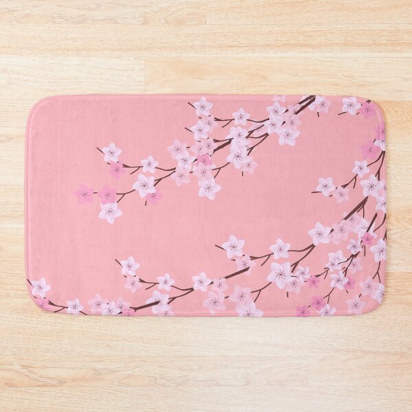 Item preview, Cherry blossom side Design with pink background designed and sold by Shir-designs.