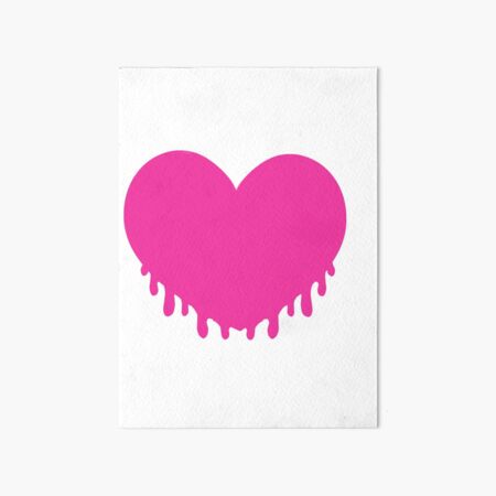 Weirdcore Drippy Heart | Poster