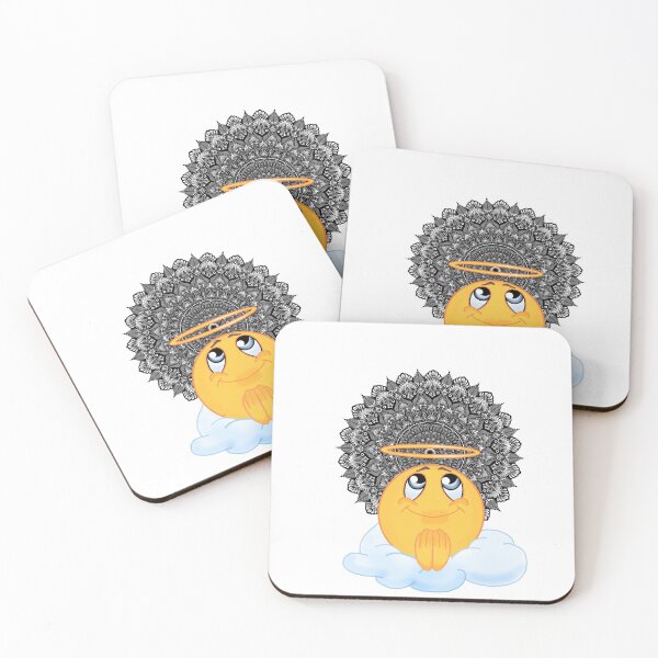 Artikelvorschau, Emoji Mandala entworfen und verkauft von Dimpalsuthar.