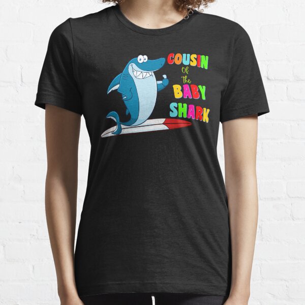 cousin shark t shirt