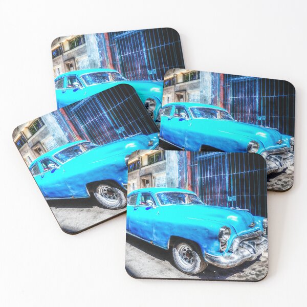 Item preview, Mean Machine, Blue Car In Havana designed and sold by Paul Thompson Photography.