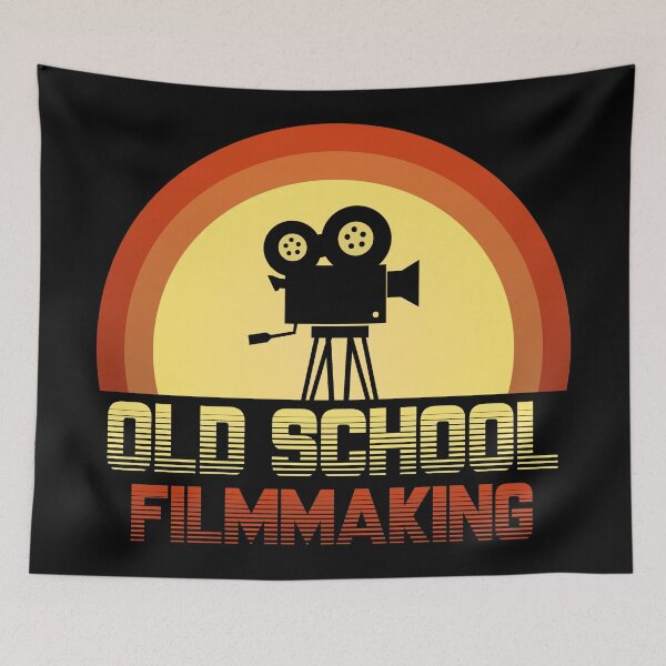 Item preview, Old School filmmaking designed and sold by JahidMunna.