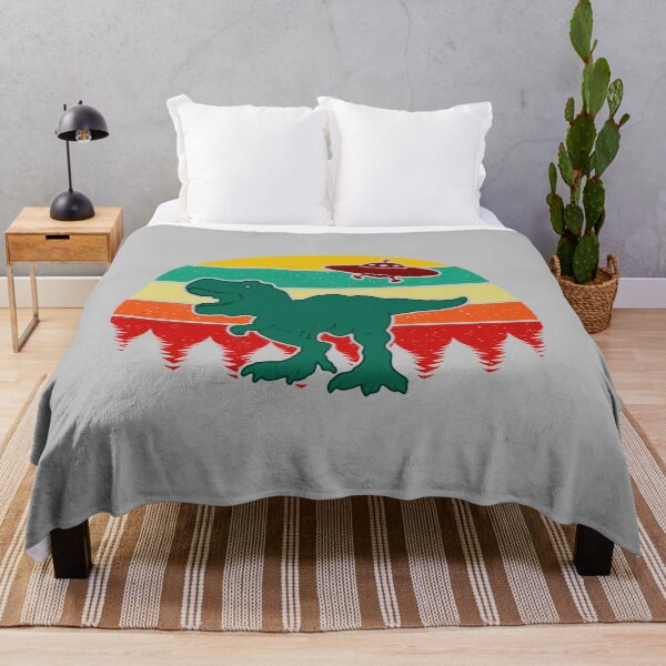 Item preview, T-Rex UFO Retro Sunset designed and sold by liftdesign.