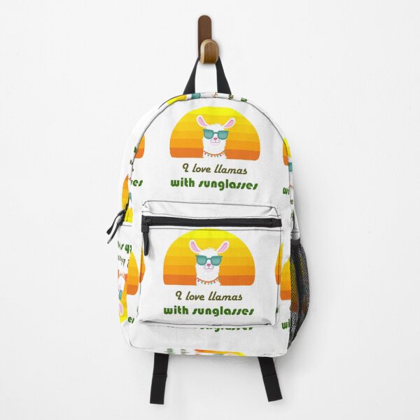 Item preview, i love llamas with sunglasses designed and sold by GalaxyStoreDZ.