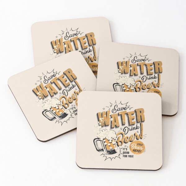Item preview, Save water drink beer, its good for you designed and sold by designdroplet.