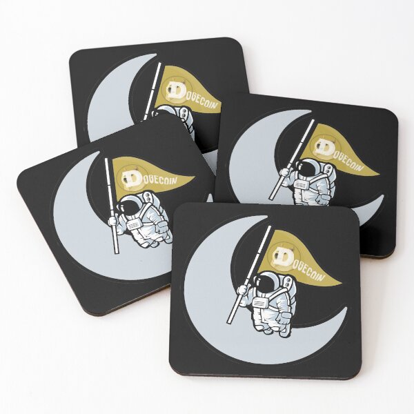 Item preview, Dogefather to the moon - this is a great gift for every dogecoin cryptocurrency investor designed and sold by hyggekrog.