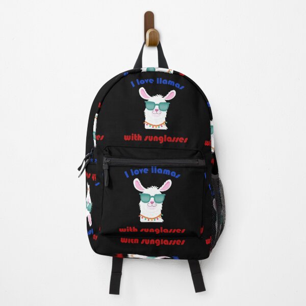 Item preview, i love llamas with sunglasses designed and sold by GalaxyStoreDZ.