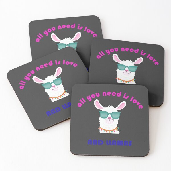 Item preview, all you need is love and llamas designed and sold by GalaxyStoreDZ.