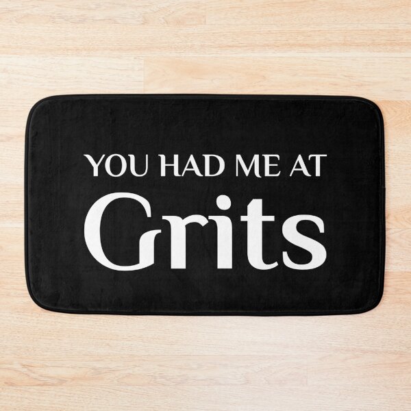Item preview, Had Me At Grits Funny Southern Food Fan designed and sold by Creekman Designs.