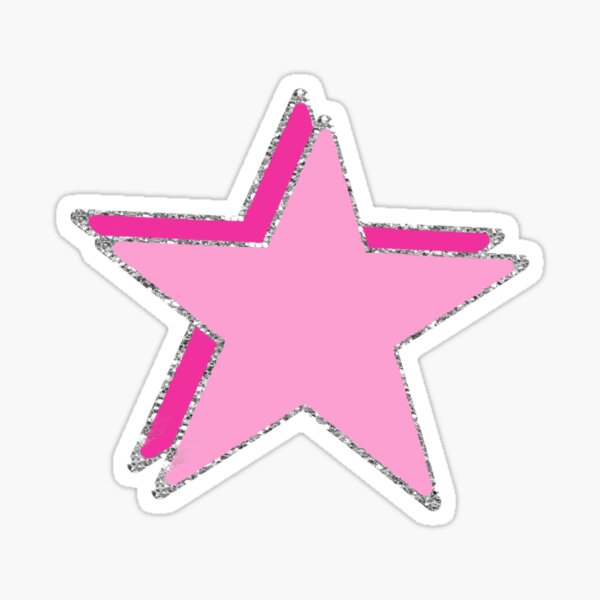 Pink Stars Sticker for Sale by sydneyw31  Preppy stickers, Star stickers,  Pink stars