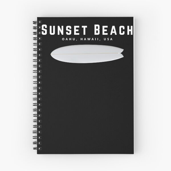 Item preview, Sunset Beach, Hawaii - Simple world beaches. designed and sold by SimplePlain.