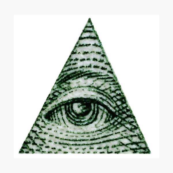 Artikelvorschau, ILLUMINATI MEME CLASSIC LOGO entworfen und verkauft von Travis Scotti.
