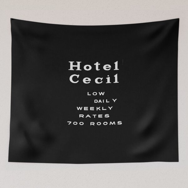 Item preview, Vintage Hotel Cecil - Los Angeles, California designed and sold by QuayTradingCo.