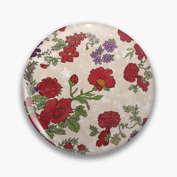 Item preview, Cottage Rose on Light Cream  designed and sold by Kristi Duggins.