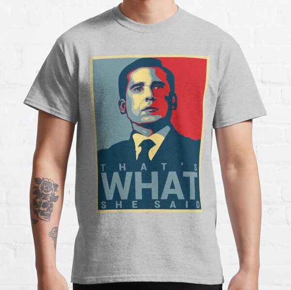 Item preview, Michael Scott - That's What She Said designed and sold by matthewyounatan.