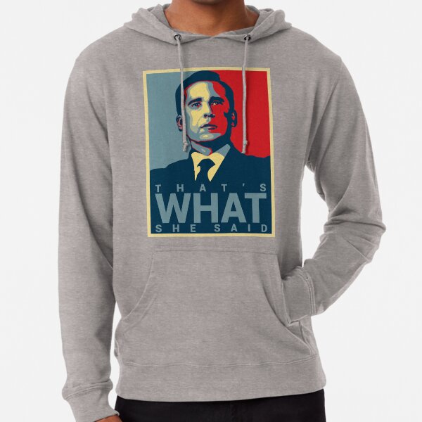 Michael Scott - That's What She Said Lightweight Hoodie