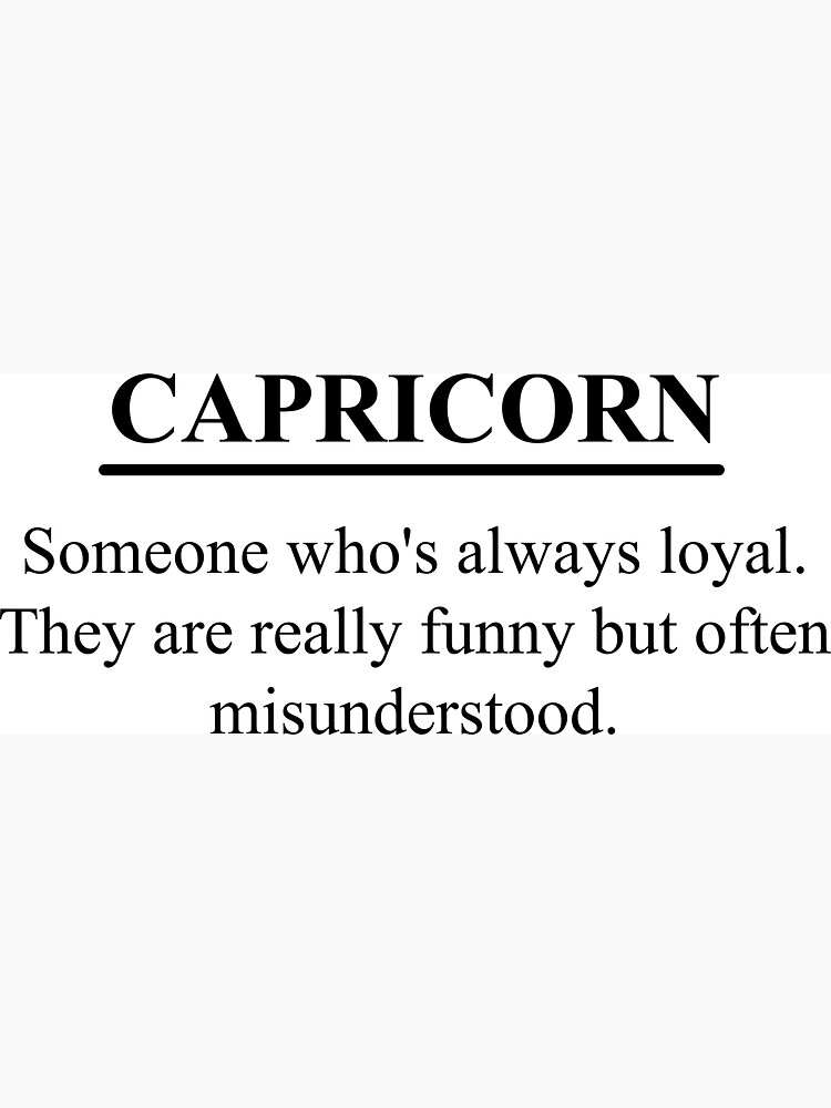 Capricorn Star Sign Definition